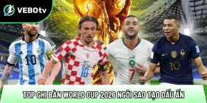 Top ghi bàn World Cup 2026: 6 cầu thủ đạt tốc độ ghi bàn ấn tượng